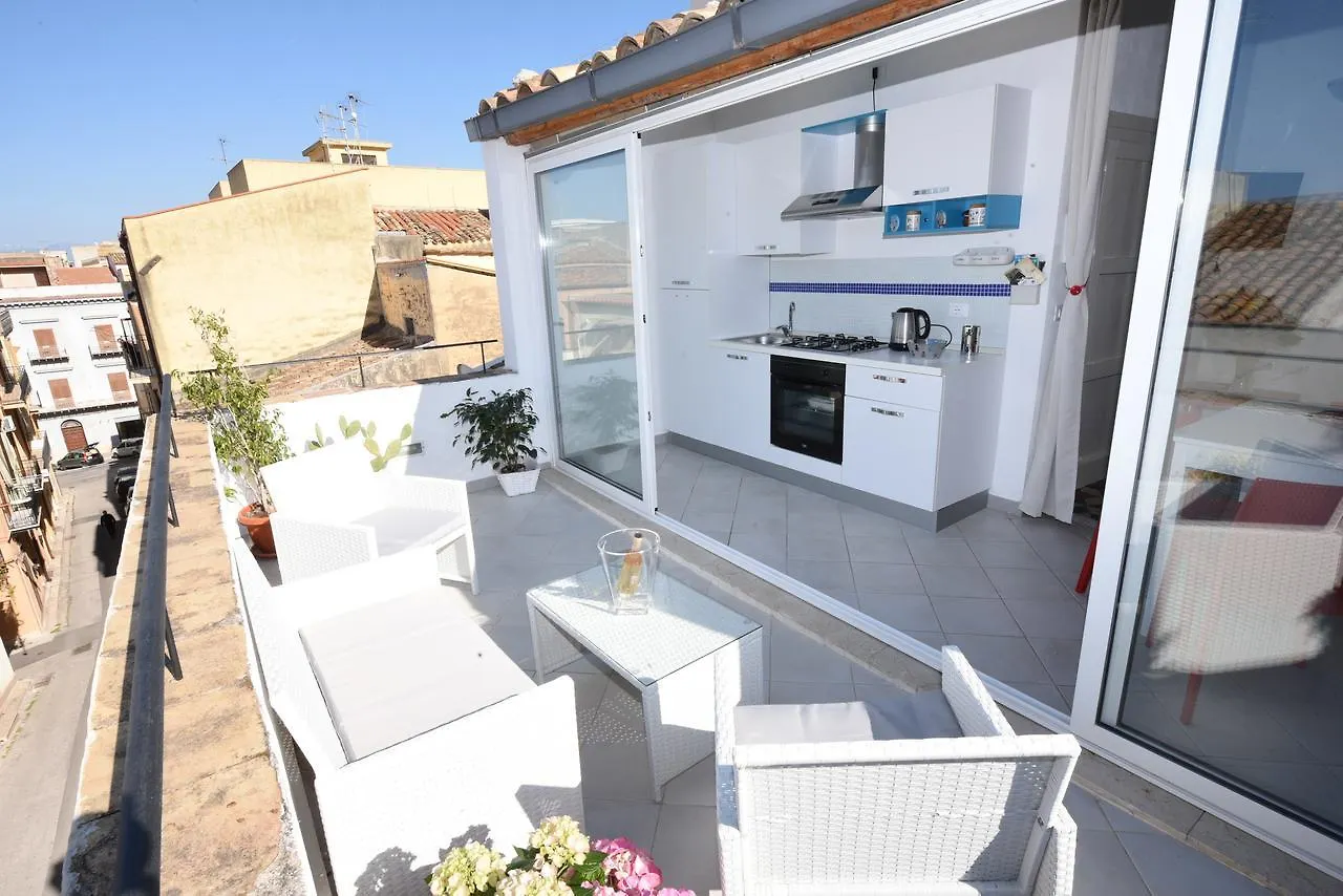 Tatil Evi Terrazza In Palazzo Taormina Villa Castellammare del Golfo İtalya